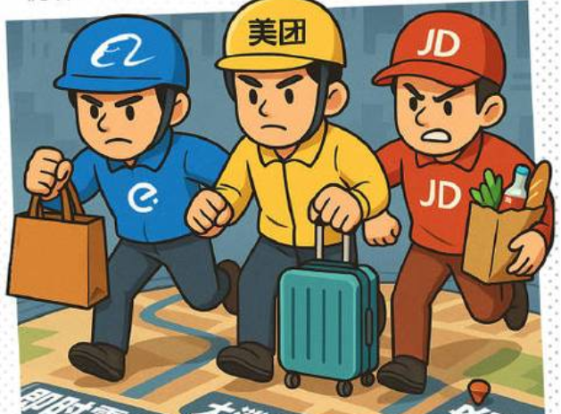 外卖商战正酣，但美团淘宝京东们“下不来台” 了