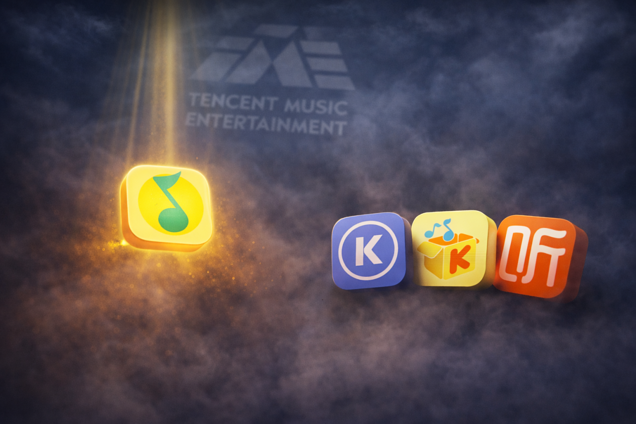 梁柱难撑腾讯音乐的买买买