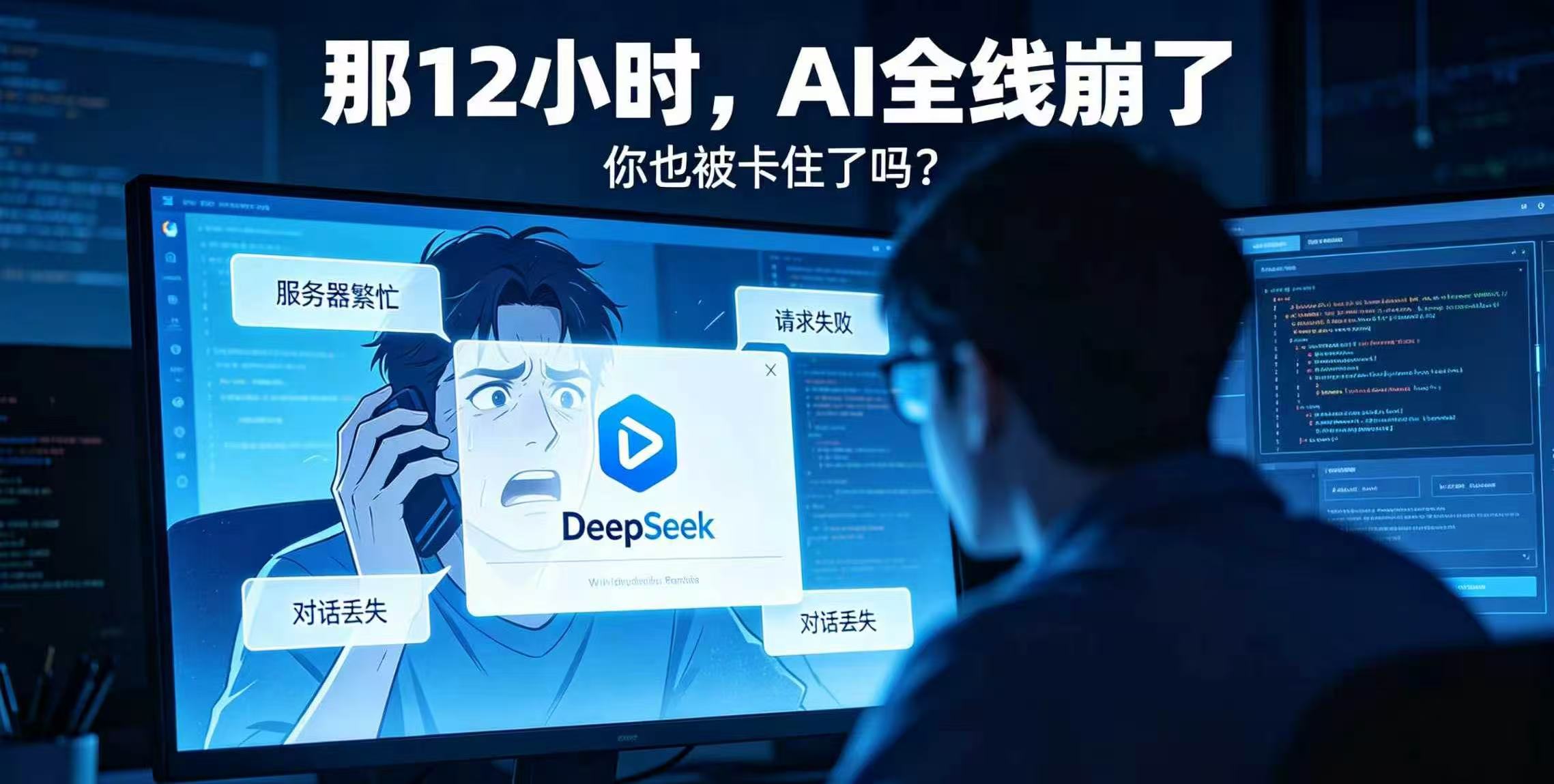 DeepSeek瘫痪12小时，国产大模型的算力已经跟不上野心了？