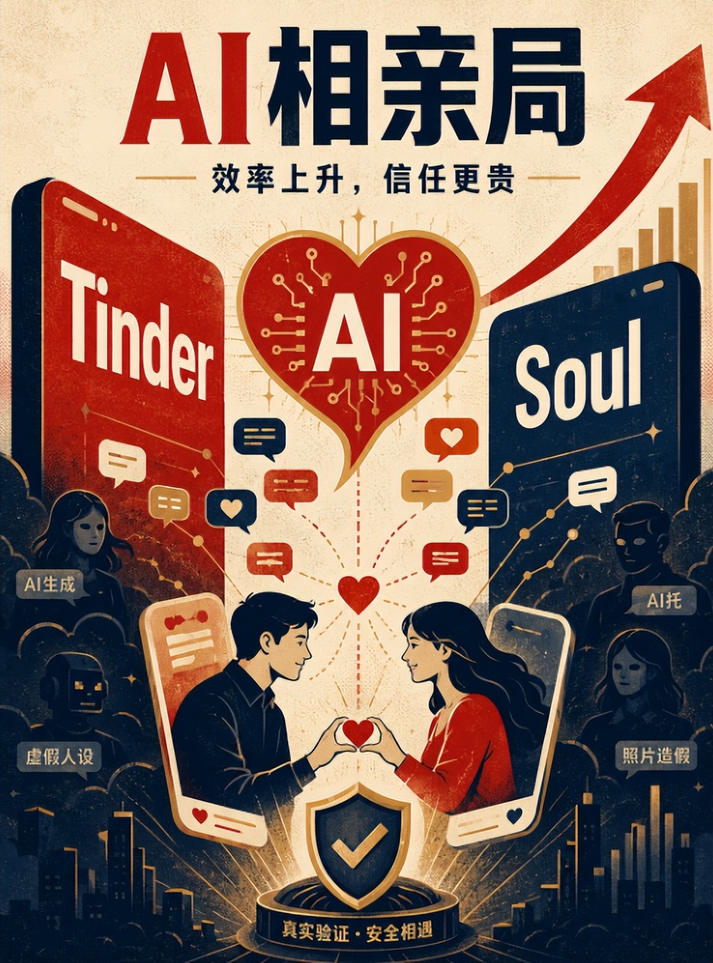 AI正在改写陌生人社交：效率上去了，信任下来了