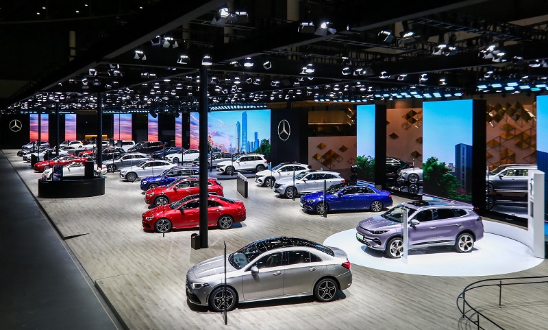 梅赛德斯-奔驰携创新豪华产品阵容亮相2021成都国际车展