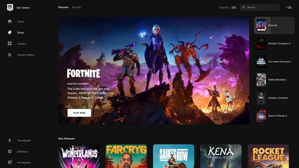 Epic Games Store应用现已正式登陆微软商店