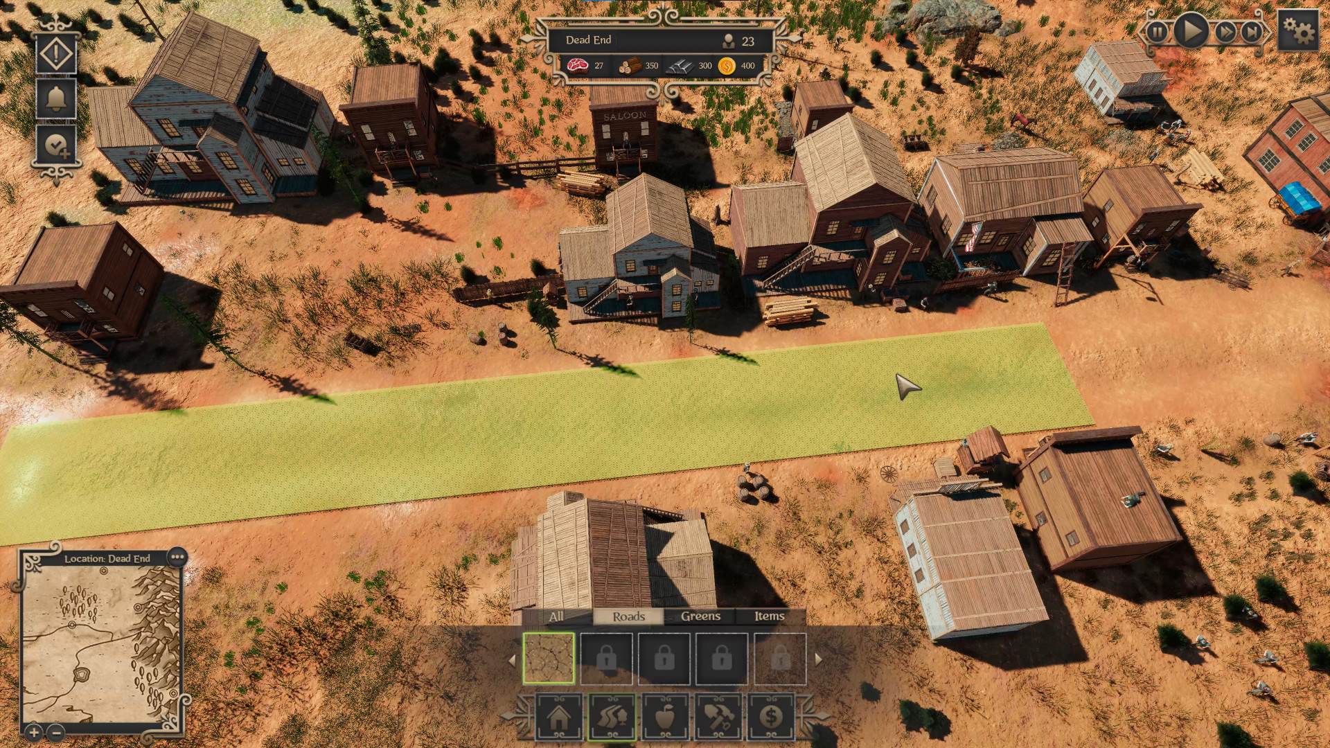 《Wild West Builder》上架Steam 发售日期待定