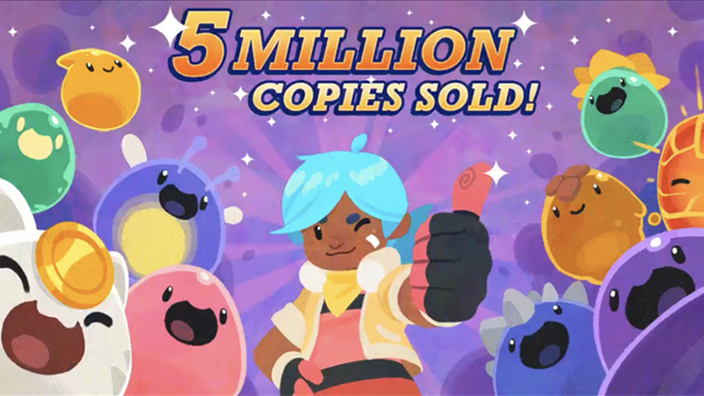 《史莱姆牧场》官方宣布游戏销量突破500万份