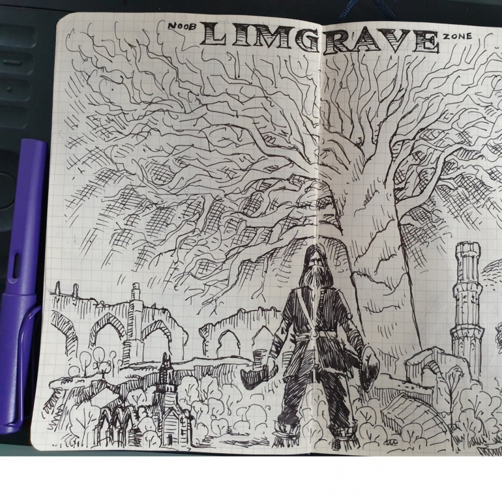 国外玩家分享自制的《艾尔登法环》专属手绘本