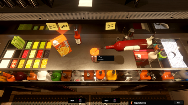 休闲游戏《Bartender Hustle》现已上架Steam商店