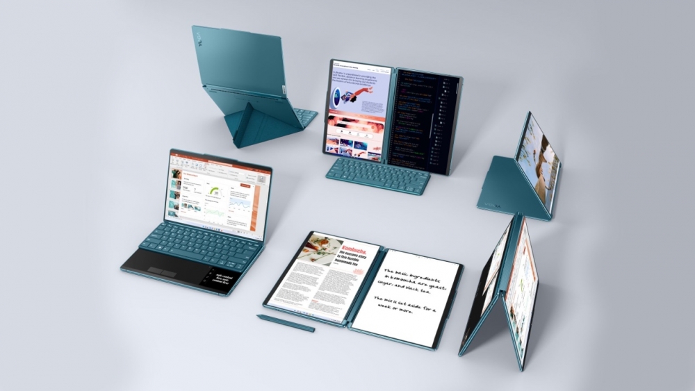 联想发布YogaBook 9i变形笔记本电脑