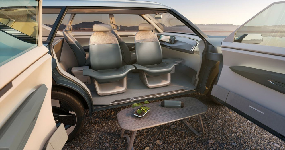 起亚全新纯电SUV EV5概念车全球首秀