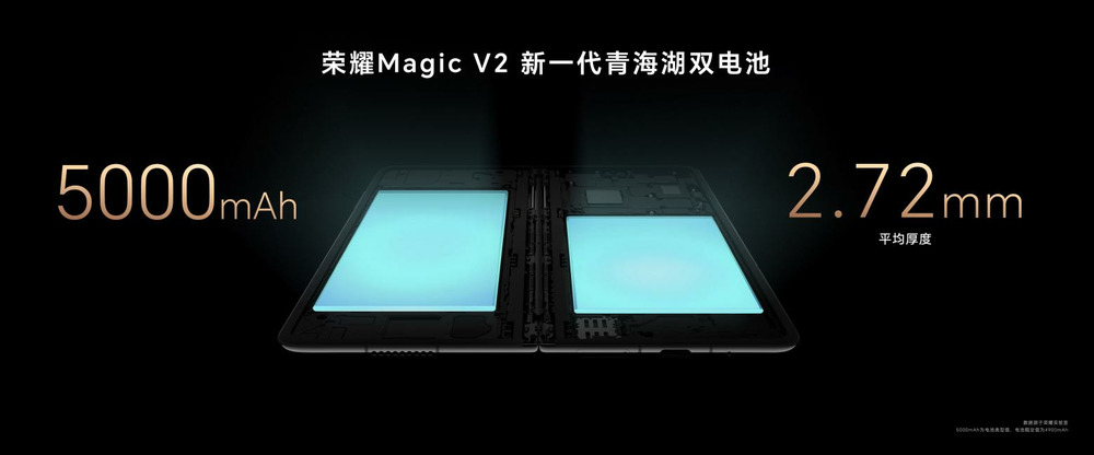 荣耀Magic V2全新折叠旗舰手机正式发布，售价8999元起