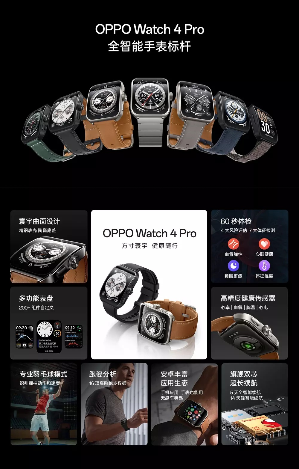 OPPO Watch 4 Pro智能手表发布：售价2299元起| 安卓中文网