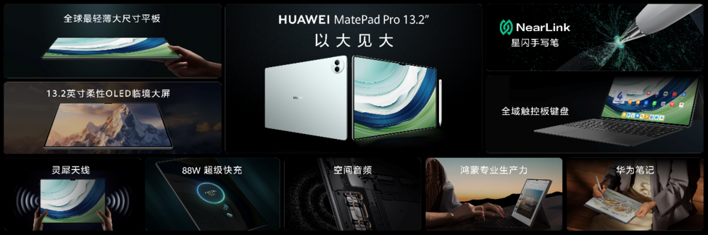 全新MatePad Pro领衔 多款新品亮相华为秋季全场景新品发布会