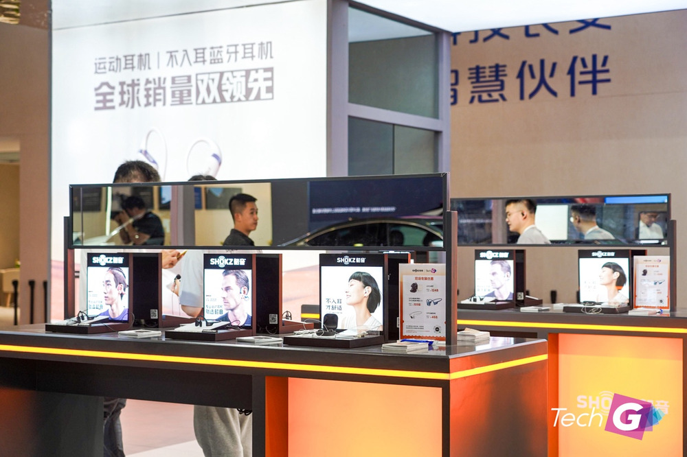 Shokz韶音亮相亚洲消费科技电子展，展示不入耳耳机新物种