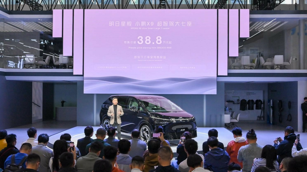 超智驾大七座小鹏X9，38.8万元起广州车展抢先预售