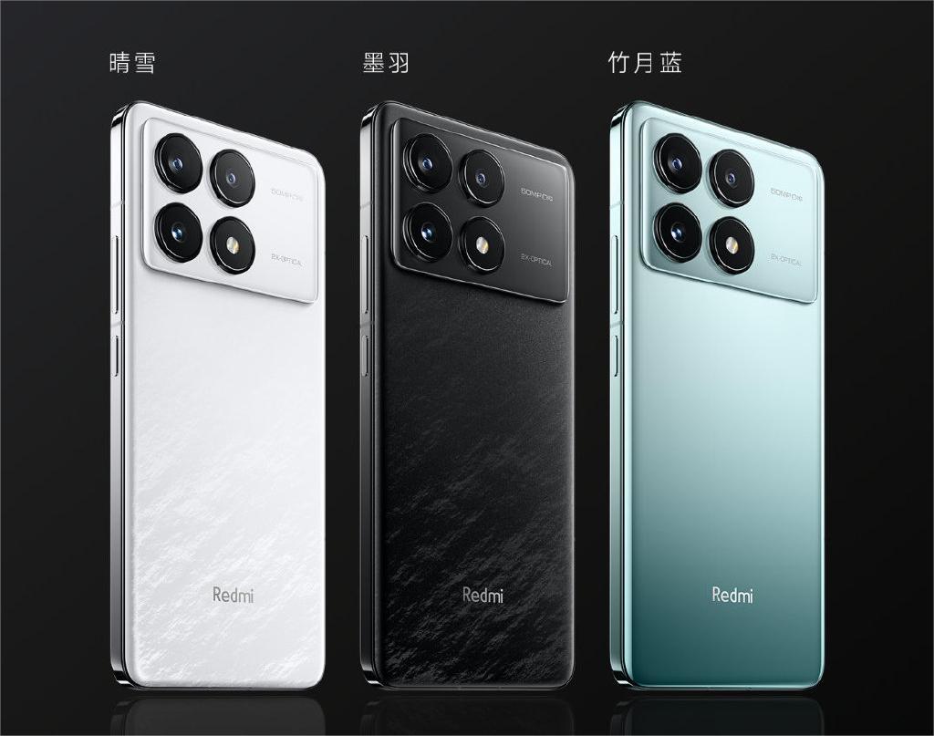 Redmi K70系列手机开售5分钟突破60万台