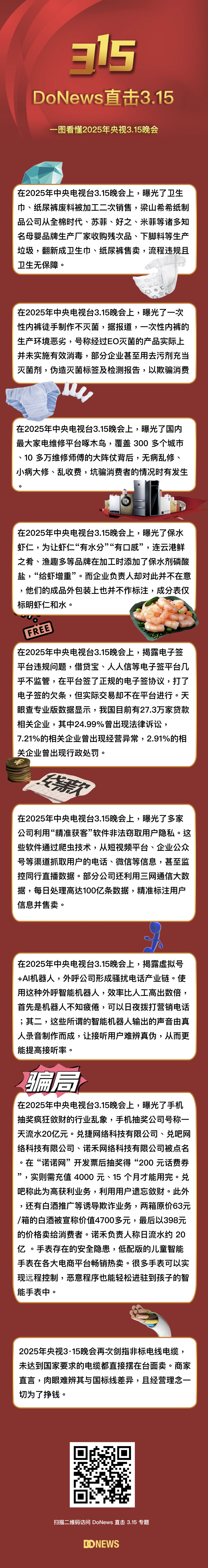 3·15晚会都曝啥，看这一张图就够了！