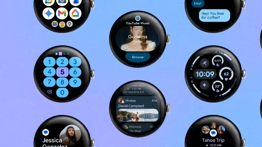 谷歌发布 Wear OS 6：融合 Material 3 Expressive 设计