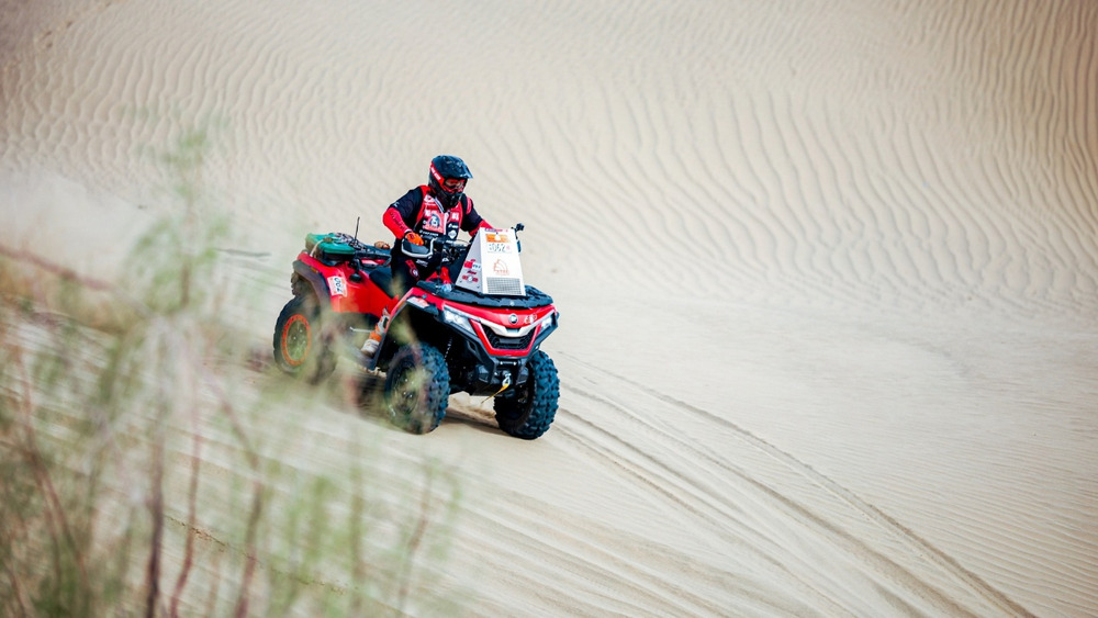 QJMOTOR ATV1000二次征战环塔拉力赛 成功卫冕冠亚军
