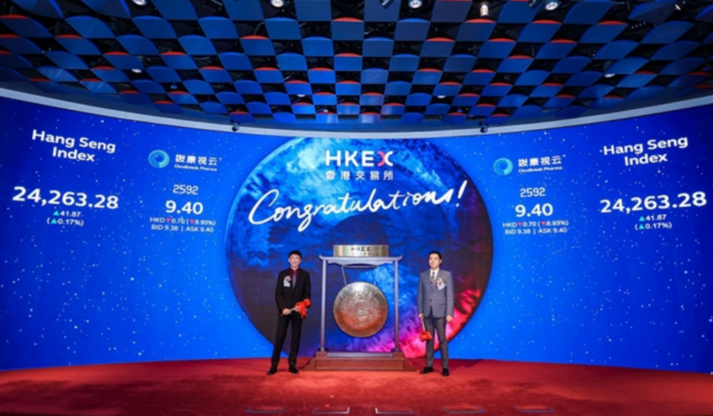 撥康視云港股上市破發(fā)：大跌38%