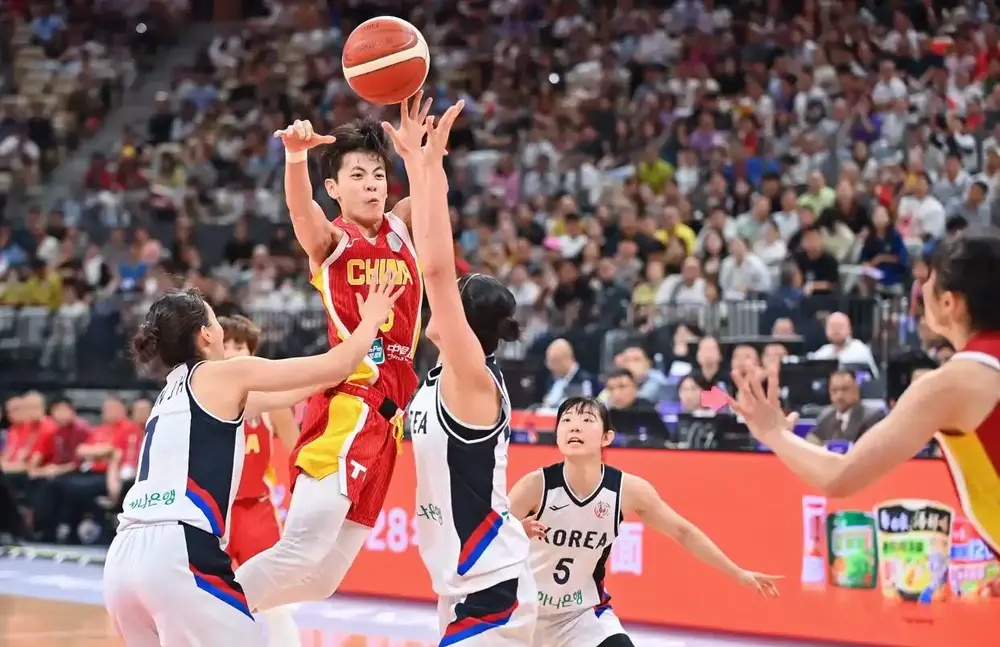 中國女籃91:69大勝韓國隊(duì) 亞洲杯小組賽收獲兩連勝