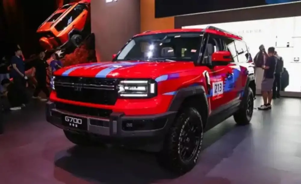 DoNews汽车直击2025成都车展-捷途纵横G700