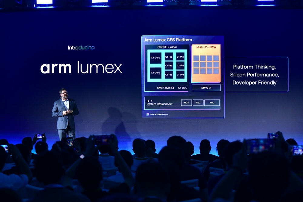让消费电子设备“更智能、更高效：Arm全新Lumex CSS平台实现两位数性能提升