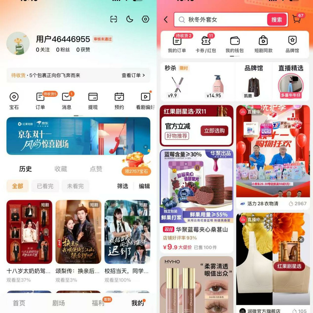 红果内测“搜同款”,字节织网“大电商”