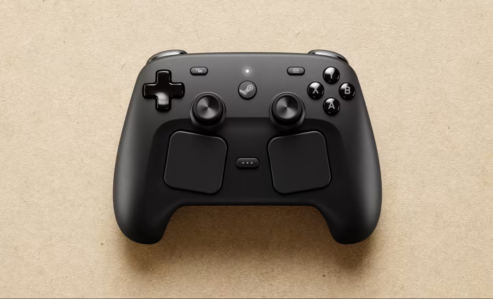 V社推出全新 Steam 手柄：底部还有触控板