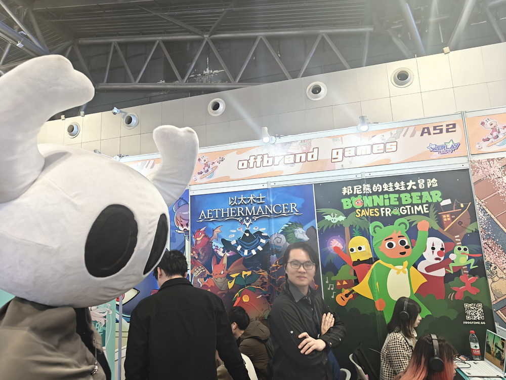 《以太术士》发行商offbrand games首次参展Weplay,可爱新作广受玩家好评