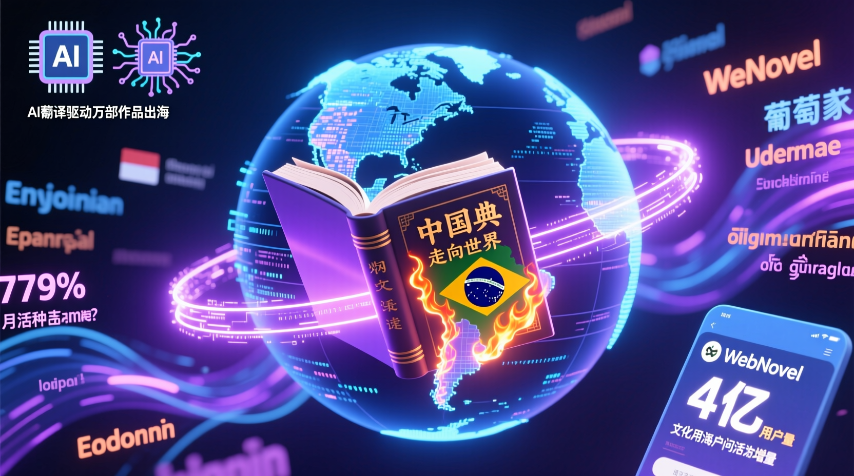 2025 网络文学出海报告：起点国际全球访问已近 4 亿