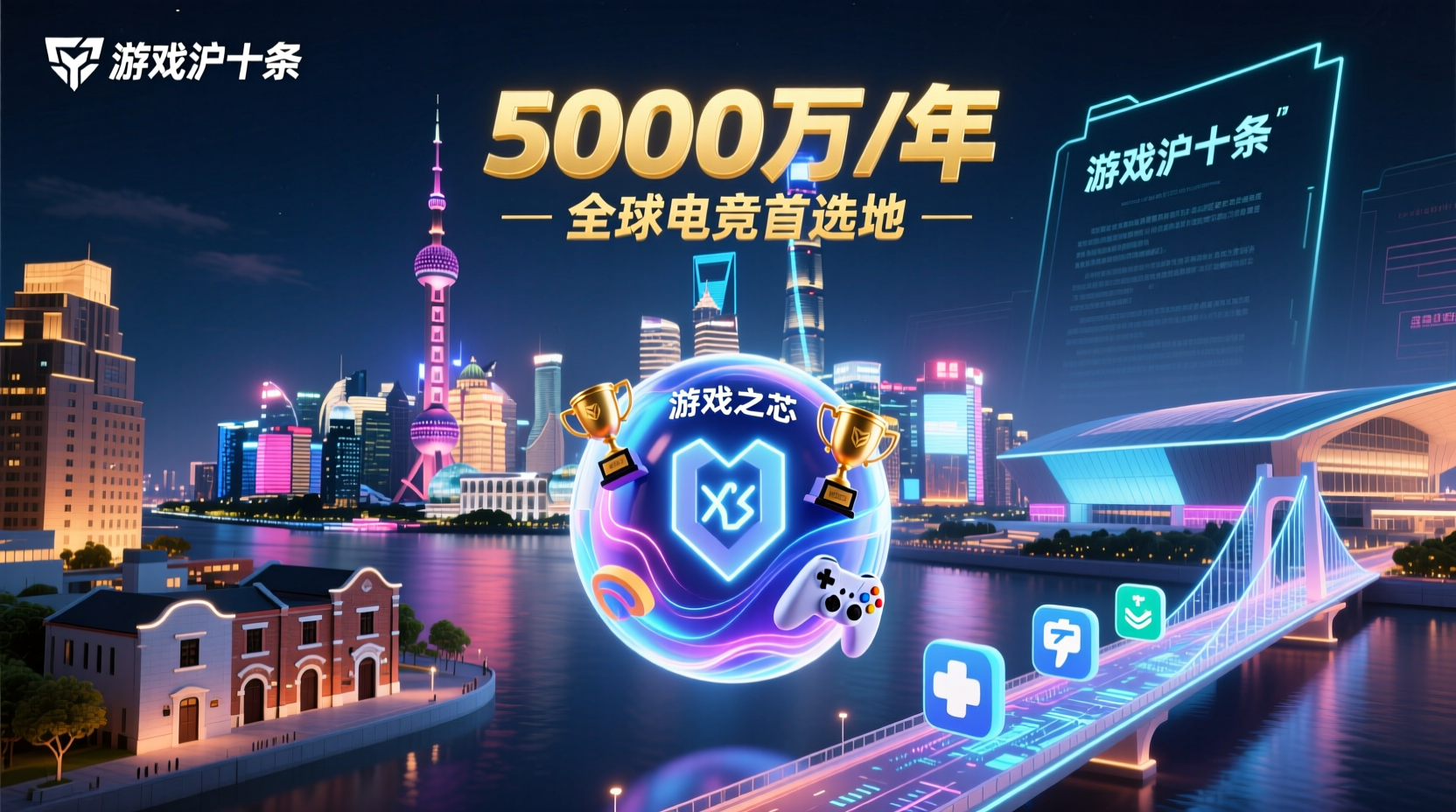 �Ϻ����Ƴ���Ϸ��ʮ����ÿ��5000��Ԫ֧�ֵ羺��ҵ��չ