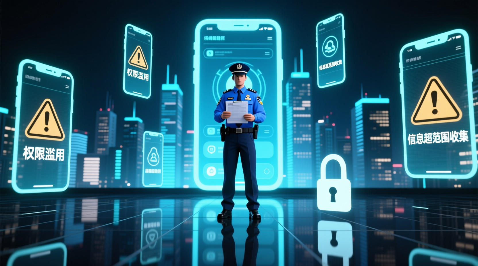 公安部通报54款违法收集使用个人信息APP