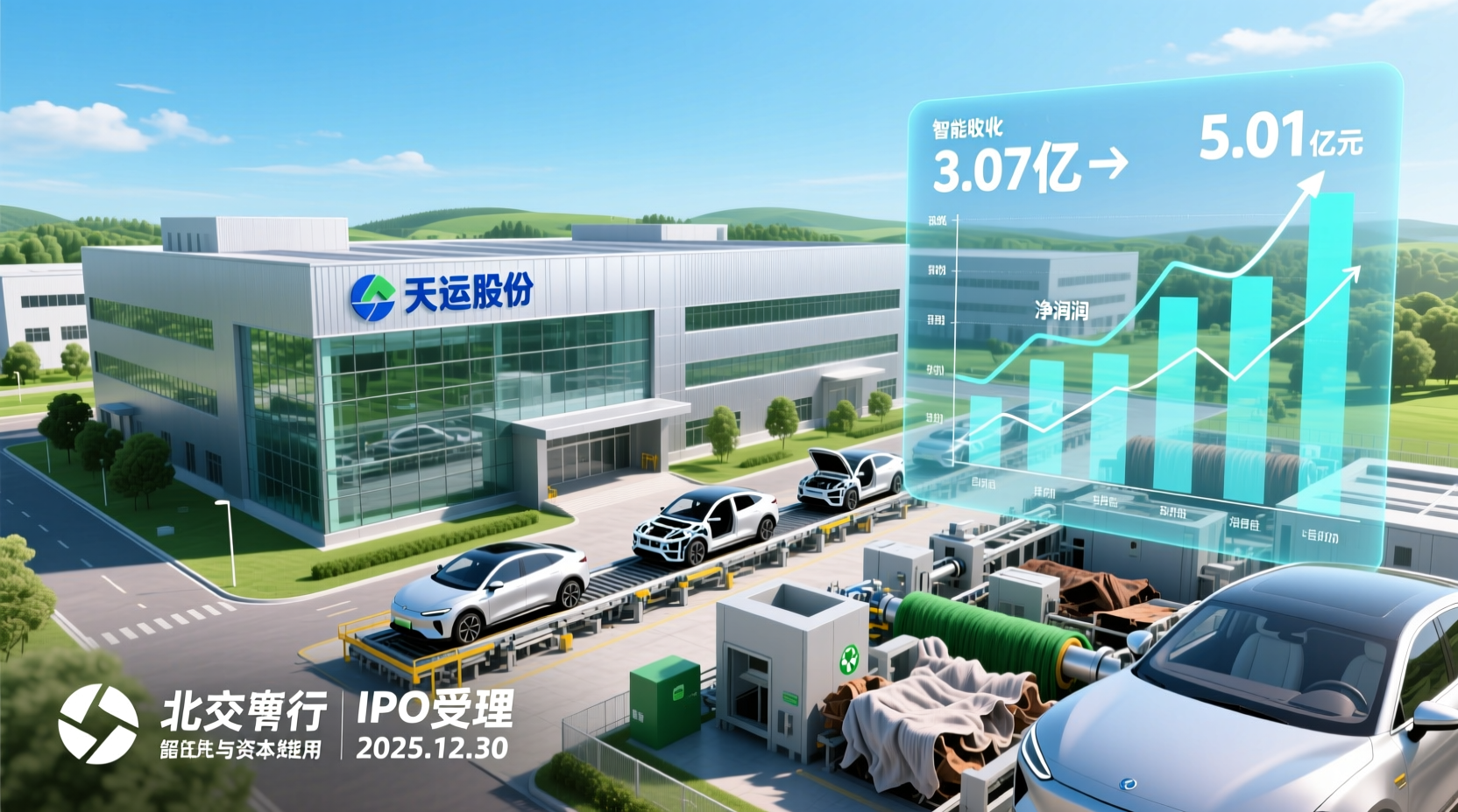 天运股份IPO获北交所受理，奇瑞TCL是客户，中银证券保荐