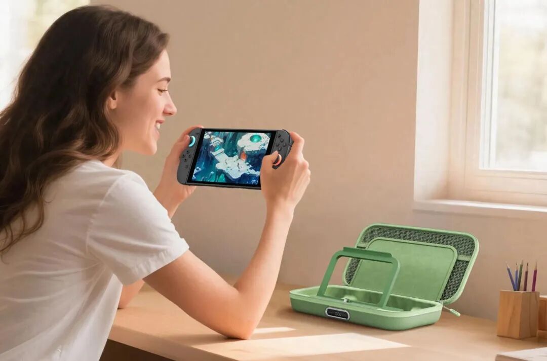 贝尔金于CES2026发布任天堂 Switch 2 充电收纳保护盒