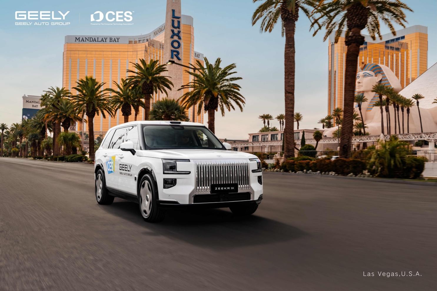 吉利于CES2026发布WAM模型、全域AI 2.0、千里浩瀚G-ASD等技术