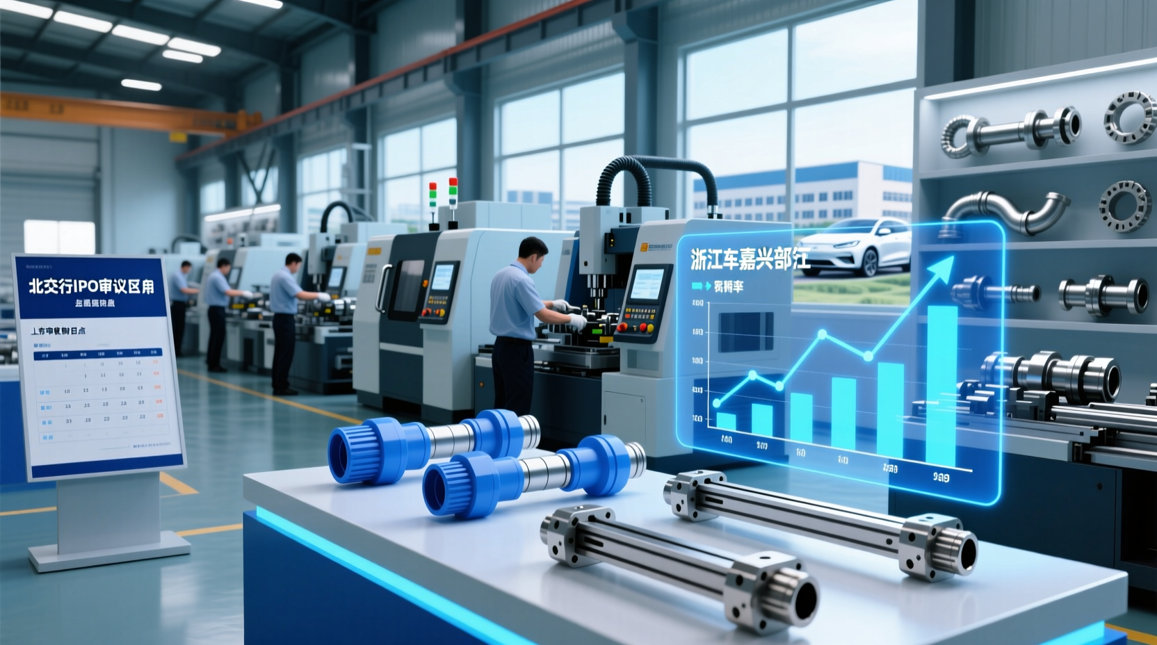 浙江嘉兴汽车零部件企业弥富科技IPO，六成收入来自前五大客户