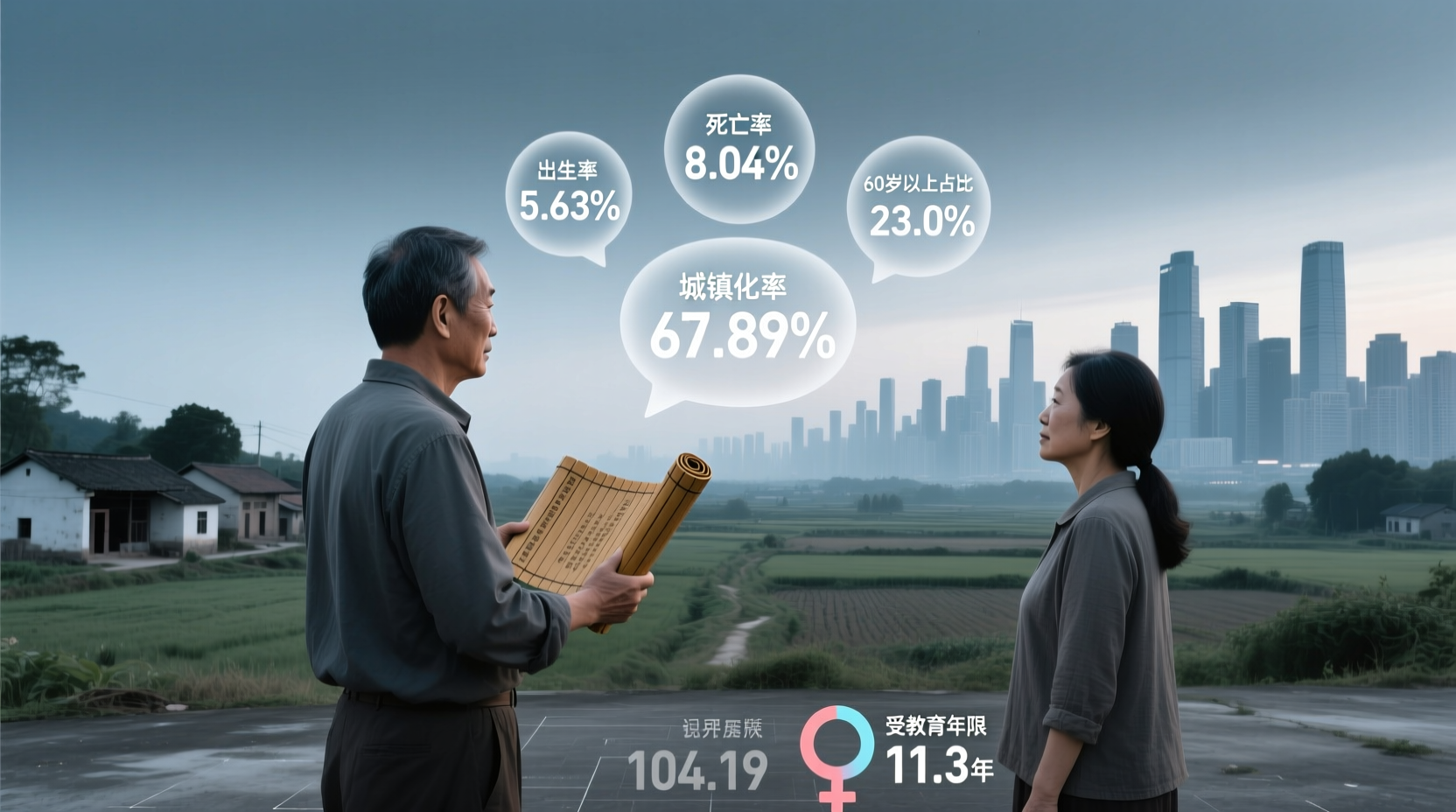 2025年末全国人口比上年末减少339万人，全年出生人口792万人