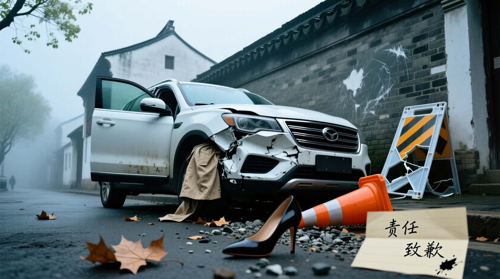 开奔驰豪车出车祸致使多人受伤却找人顶包，女明星金晨道歉