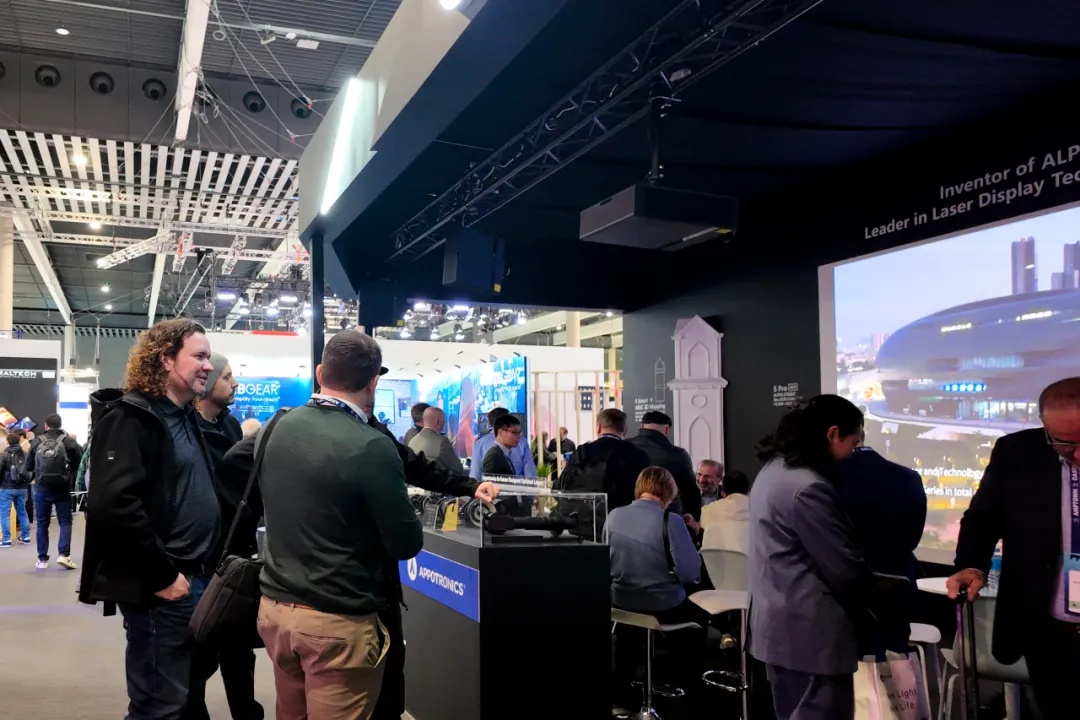 ISE2026现场直击，光峰专显多个产品亮相彰显技术硬实力-视听圈