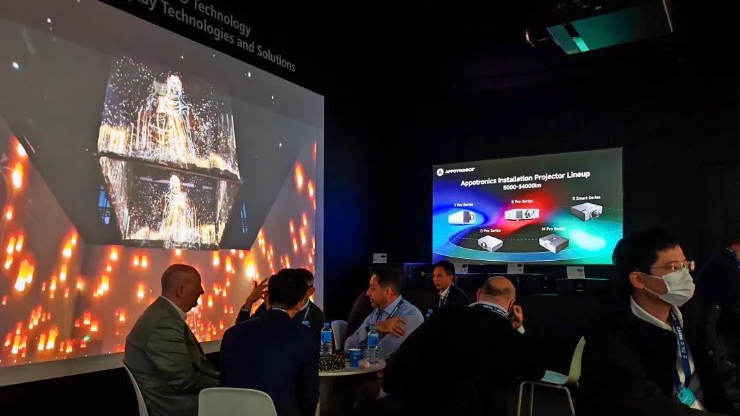 ISE2026现场直击，光峰专显多个产品亮相彰显技术硬实力-视听圈