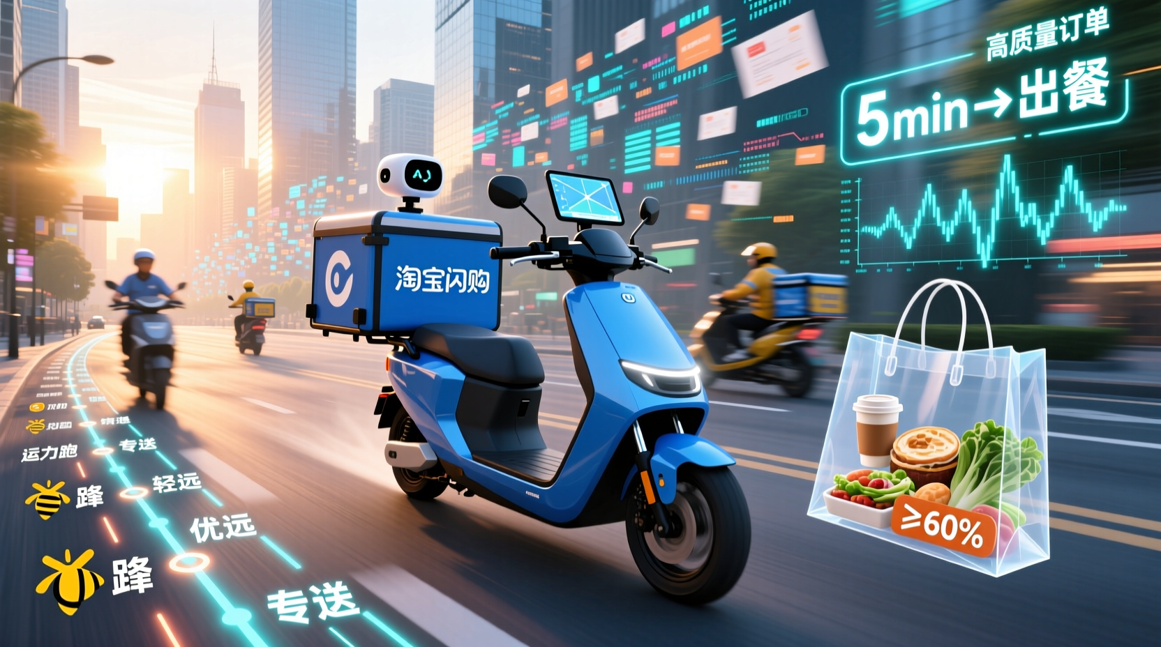 消息称阿里要继续大投入淘宝闪购，三年不担心亏损