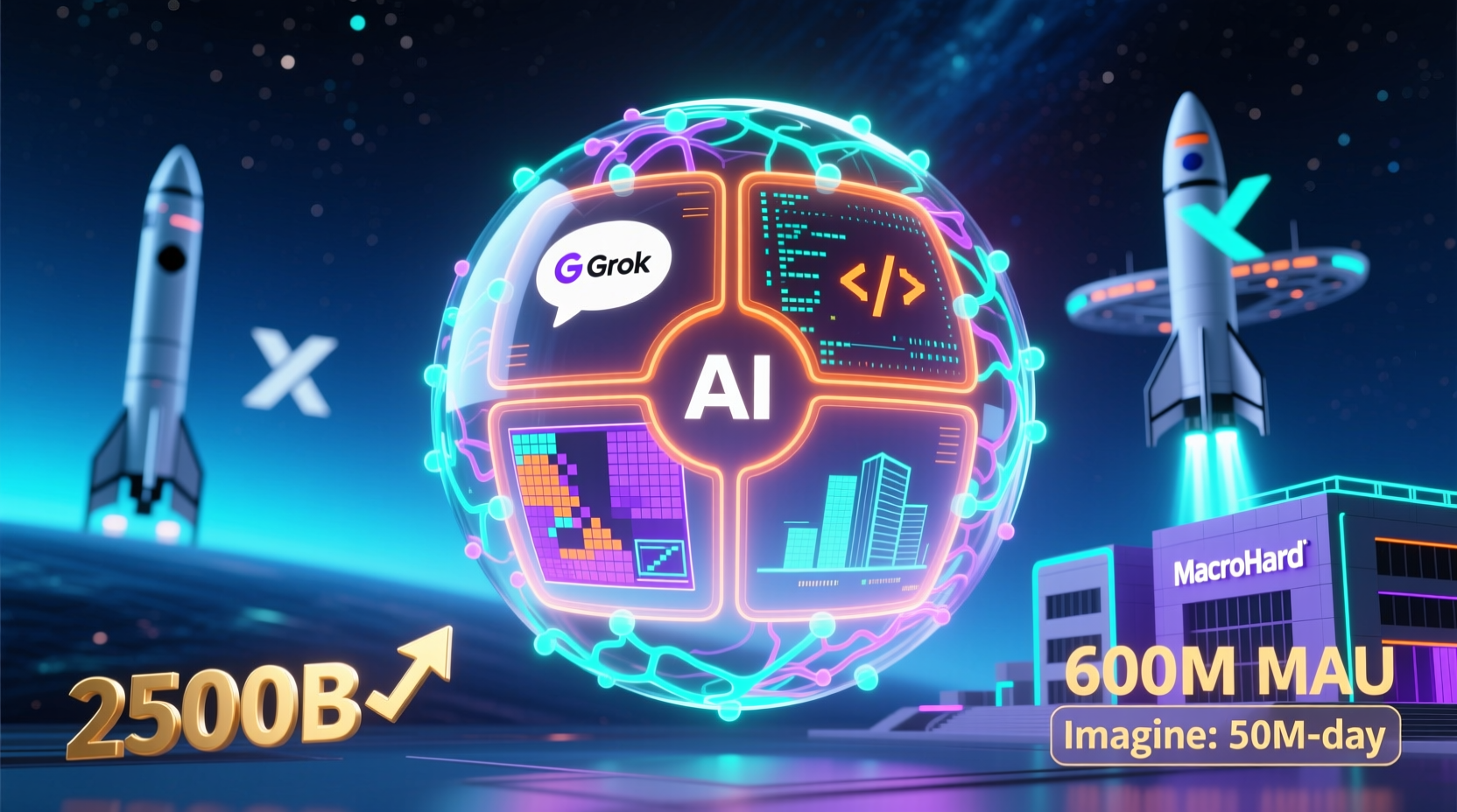 马斯克宣布重组xAI，两名华裔联创离职