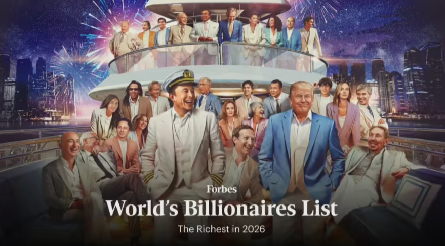 福布斯发布年度全球亿万富豪榜：马斯克蝉联榜首