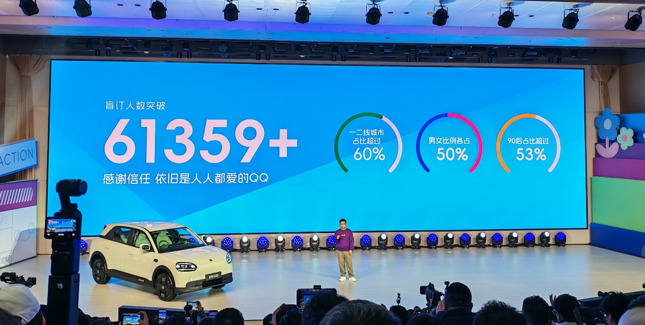 以纯电方式回归，奇瑞新QQ3想成为年轻人的生活方式