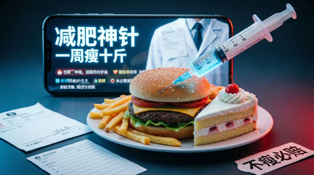 減肥針處方藥網(wǎng)上可隨便開，處方形同虛設(shè)