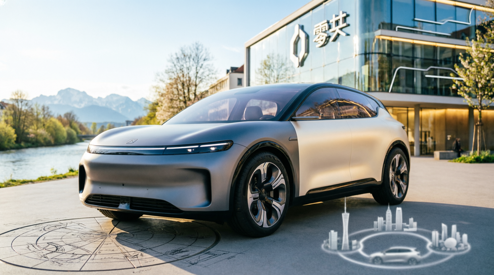 零跑汽车欧洲创新中心在德国慕尼黑正式开业