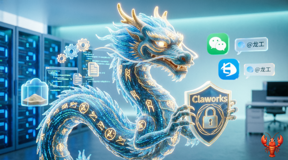 中科闻歌发布Claworks龙工平台