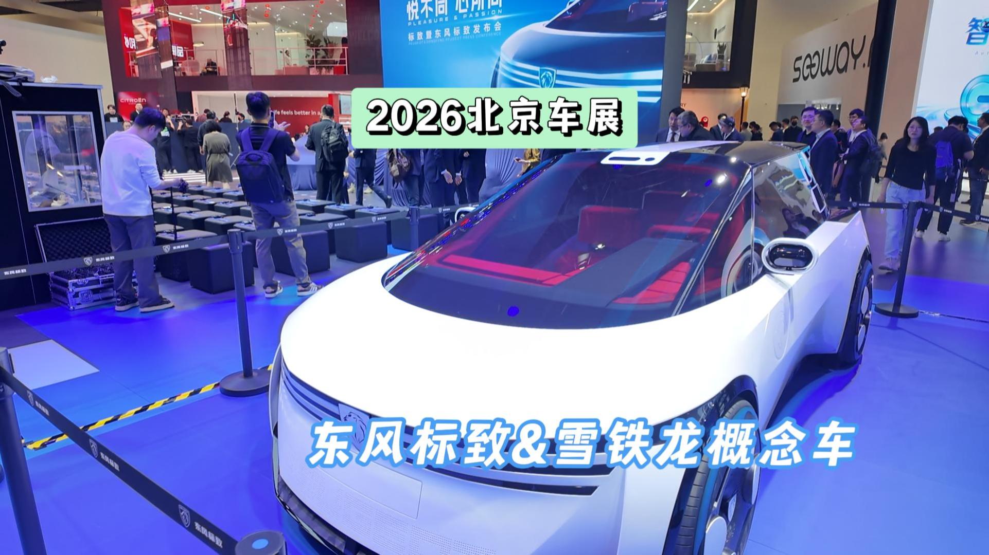 DoNews汽车直击2026北京车展——东风标致&雪铁龙概念车