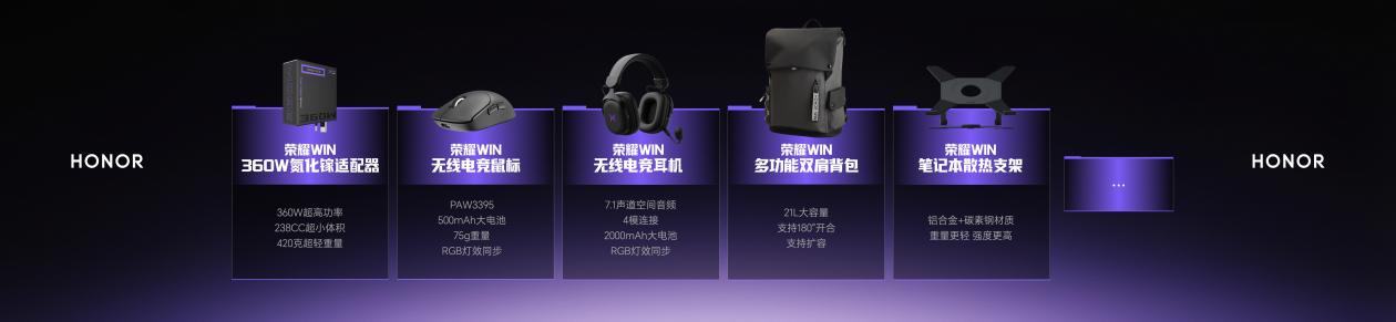 荣耀WIN游戏本发布，刷新行业散热上限，至高270W极致性能输出