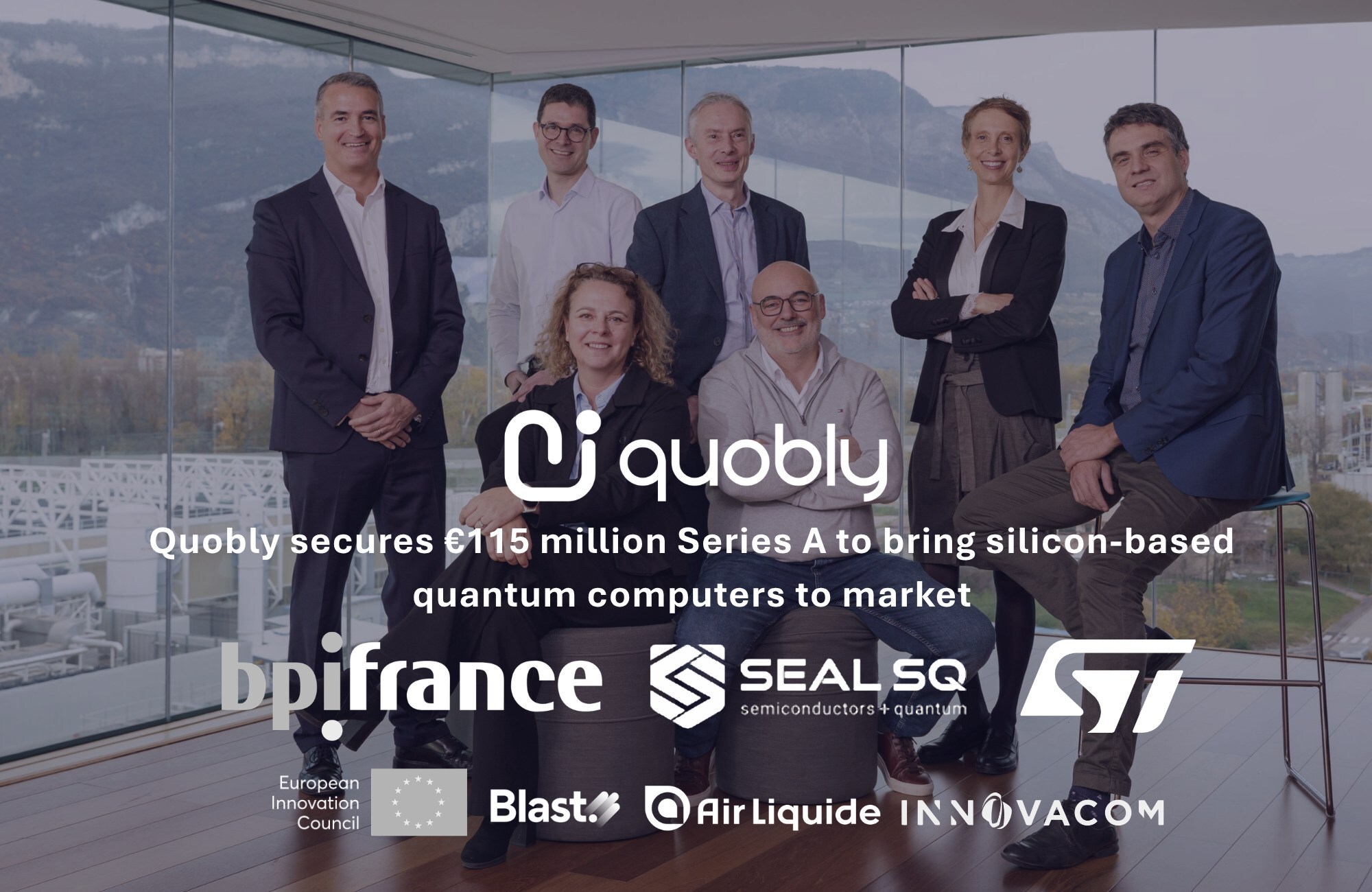 法国量子计算公司 Quobly 完成 1.15 亿欧元 A 轮融资
