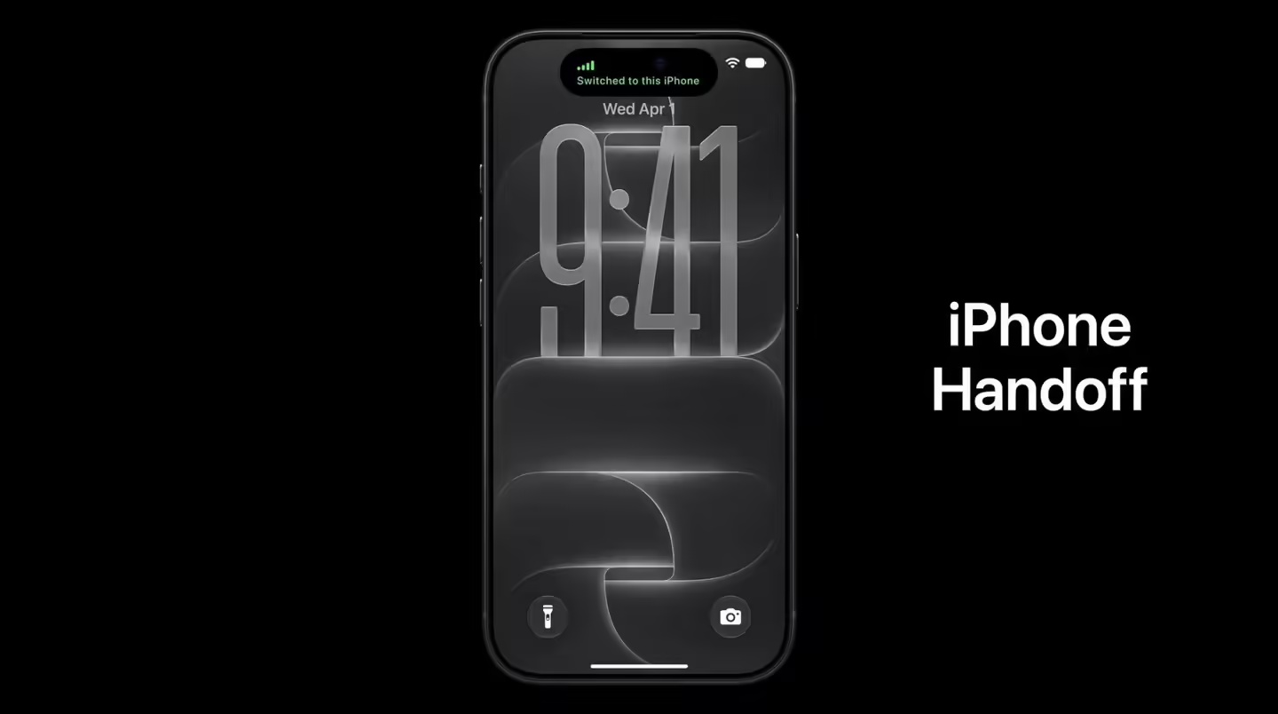 苹果发布 iPhone Handoff：两台手机可共用号码